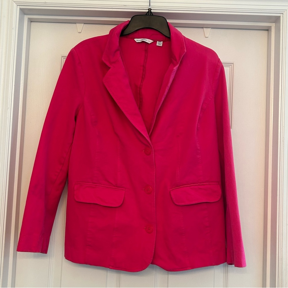 Isaac Mizrahi Pink Blazer Size 18W